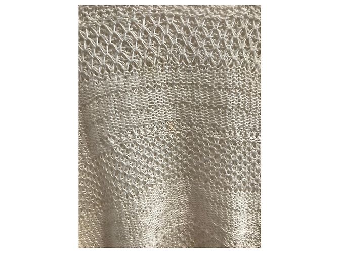 HELMUT LANG Knitwear T.International S Linen White - view 2