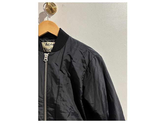 ACNE STUDIOS Jacken T.International XS Synthetisch Schwarz - Ansicht 2