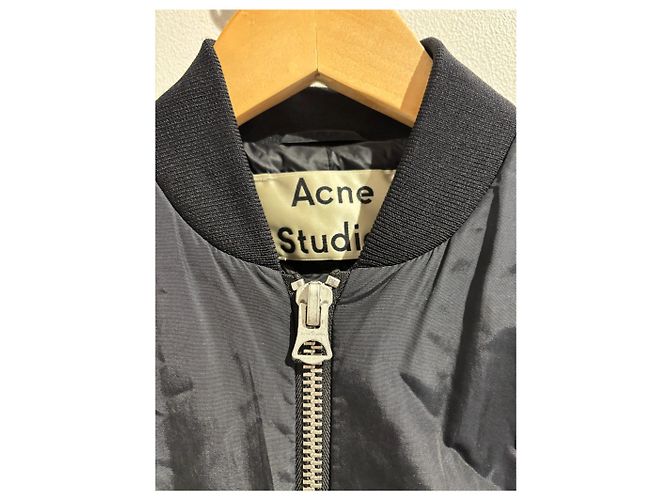 ACNE STUDIOS Jacken T.International XS Synthetisch Schwarz - Ansicht 3