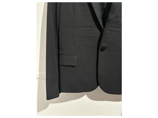 Chaqueta SAINT LAURENT T.International M Lana - vista 3