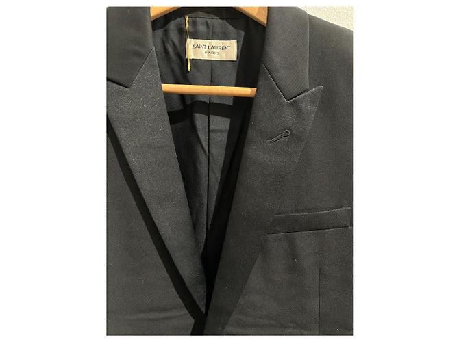 Chaqueta SAINT LAURENT T.International M Lana - vista 4