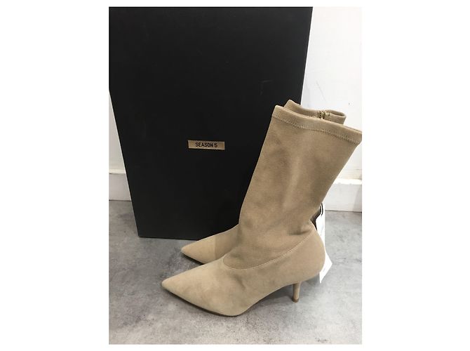 Botas de tobillo YEEZY T.EU 36 Ante Beige - vista 7
