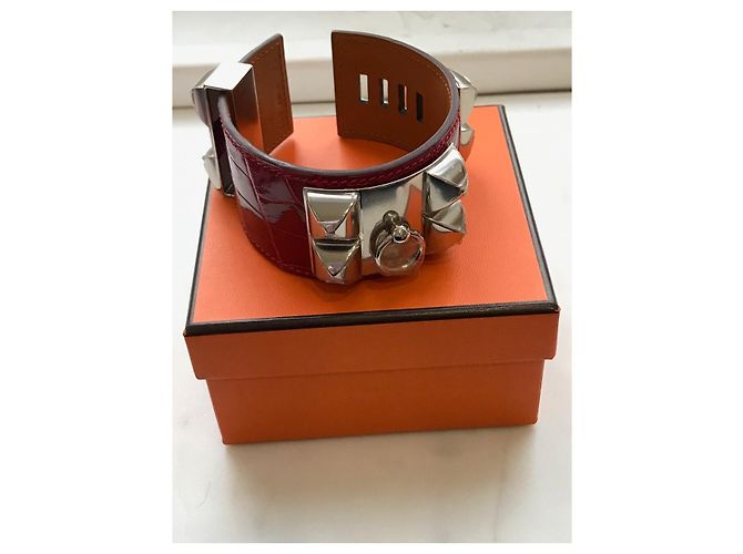Médor Hermès Bracciali HERMES T. Coccodrillo Rosso - vista 2