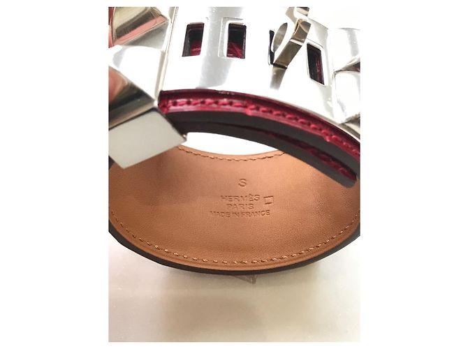 Médor Hermès Bracciali HERMES T. Coccodrillo Rosso - vista 7