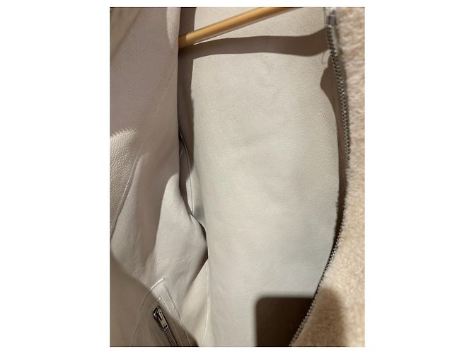 Isabel Marant Lammfelljacke T.36 Beige - Ansicht 5