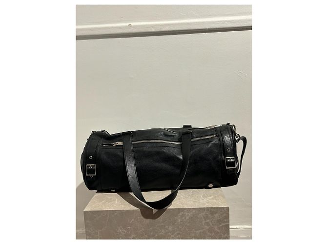 Bowling SAINT LAURENT Handtaschen T. Leder Schwarz - Ansicht 3