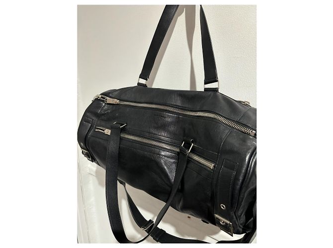 Bowling SAINT LAURENT Handtaschen T. Leder Schwarz - Ansicht 8