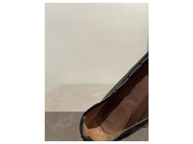 Chloé CHLOE Bailarinas T.EU 37 Cuero Negro - vista 8