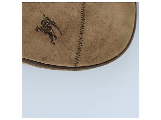 Borsa a spalla Burberry Blue Label in suede marrone argento autentica bs20013 - vista 9