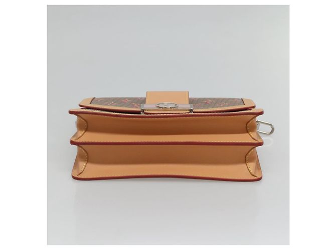 LOUIS VUITTON Monogram LV Pop Dauphine MM Borsa a Spalla Rossa M55452 Auth 103428S Rosso - vista 6