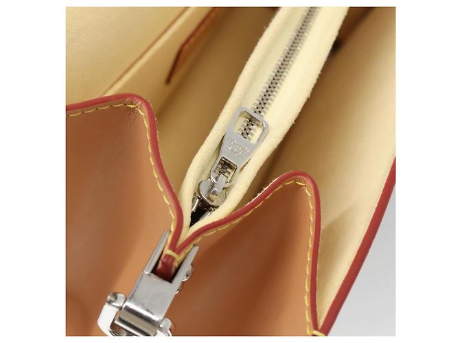LOUIS VUITTON Monogram LV Pop Dauphine MM Borsa a Spalla Rossa M55452 Auth 103428S Rosso - vista 8