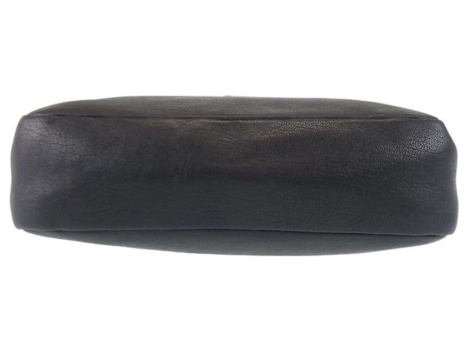 Borsa a tracolla in pelle nera Saint Laurent - vista 6