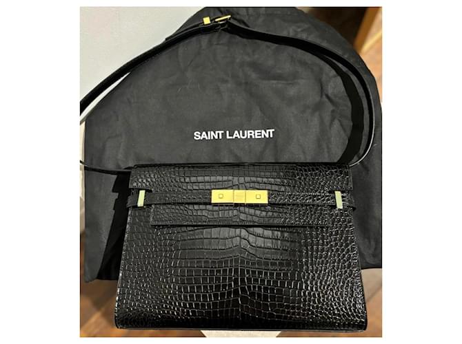 Saint Laurent Manhattan Nero - vista 2