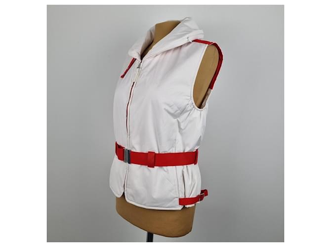 Escada Jacke Weiß aus Polyester L - Ansicht 2