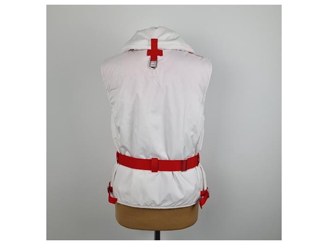 Escada Jacke Weiß aus Polyester L - Ansicht 4