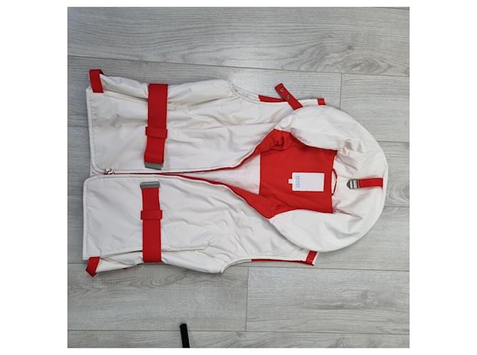 Escada Jacke Weiß aus Polyester L - Ansicht 5