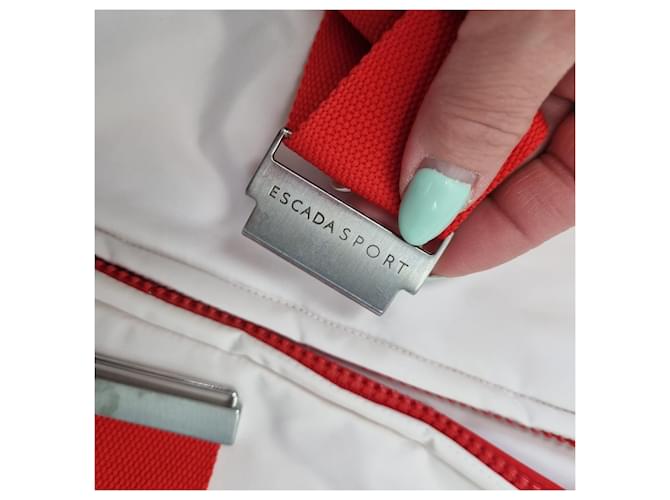 Escada Jacke Weiß aus Polyester L - Ansicht 7