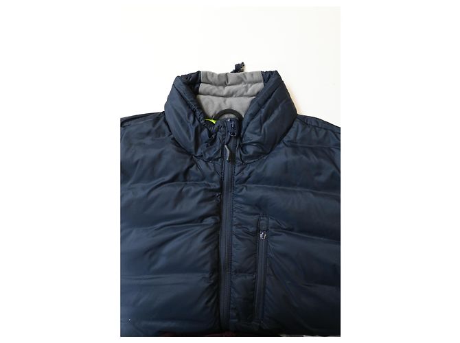 Canada Goose Hybridge Perren Slim Fit Down Jacket In Navy Blue Nylon - view 10