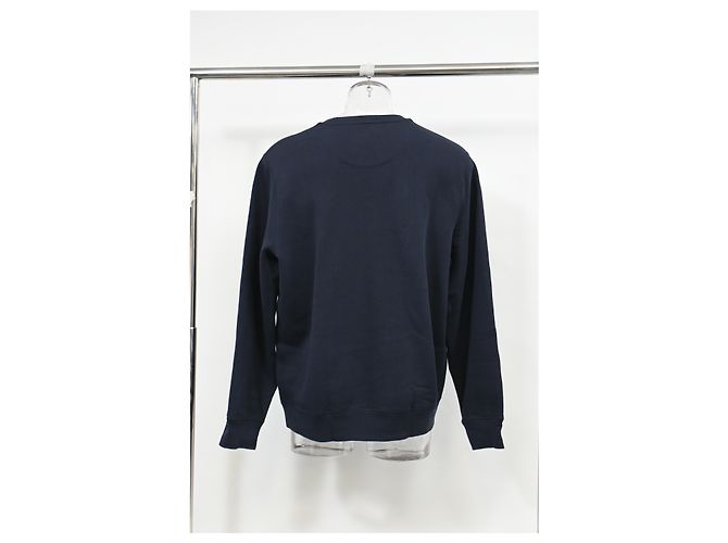 Burberry Sweatshirt in Marineblau aus Baumwolle - Ansicht 8