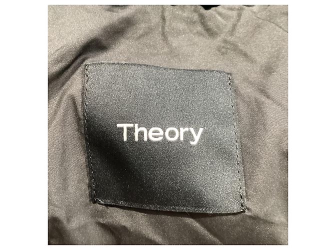 Theory Classon Zipped Fleece-Jacke aus grauem Polyester - Ansicht 4