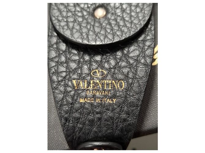 Valentino Garavani Tracolla a motivo Valentino in tela multicolore - vista 6