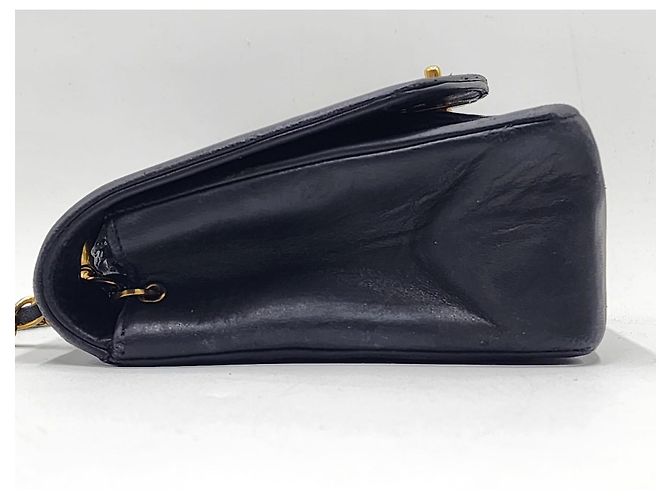 Chanel Vintage Diana Umhängetasche Schwarz - Ansicht 11