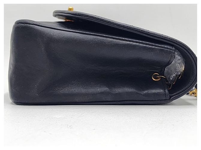 Chanel Vintage Diana Umhängetasche Schwarz - Ansicht 12