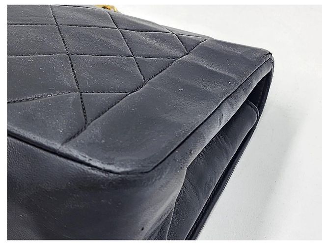 Chanel Vintage Diana Umhängetasche Schwarz - Ansicht 16