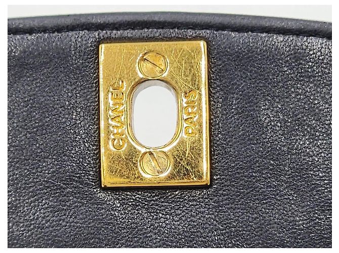 Chanel Vintage Diana Umhängetasche Schwarz - Ansicht 19