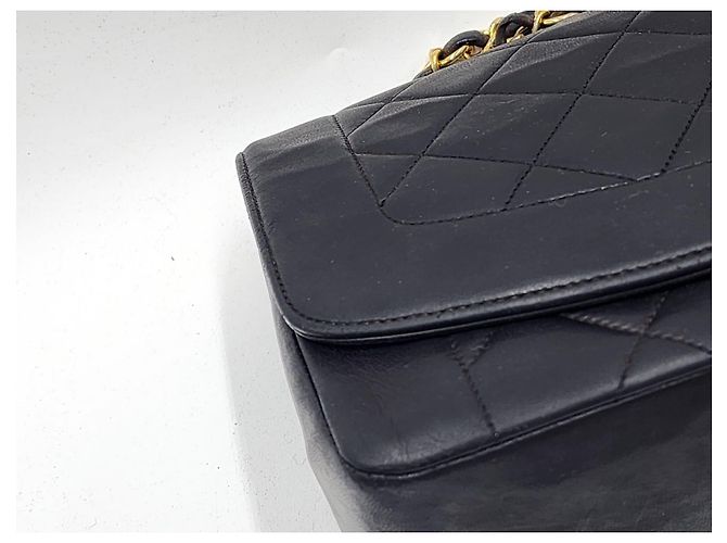 Chanel Vintage Diana Umhängetasche Schwarz - Ansicht 10