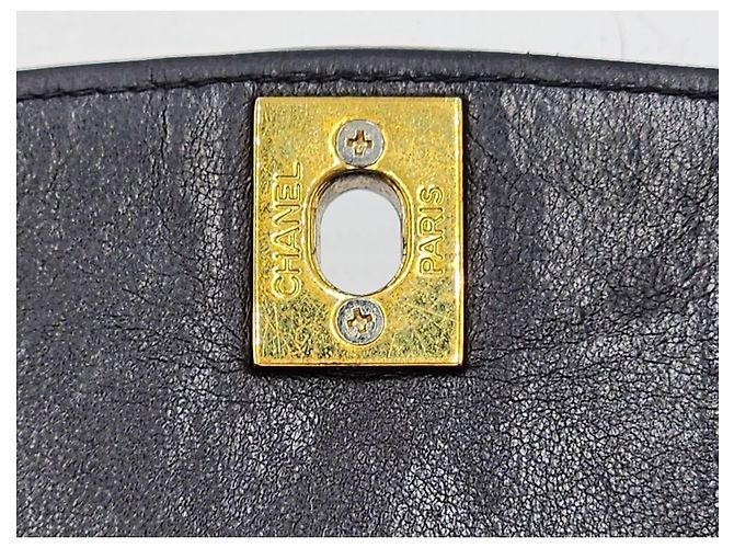 Chanel Vintage Diana Umhängetasche Schwarz - Ansicht 14