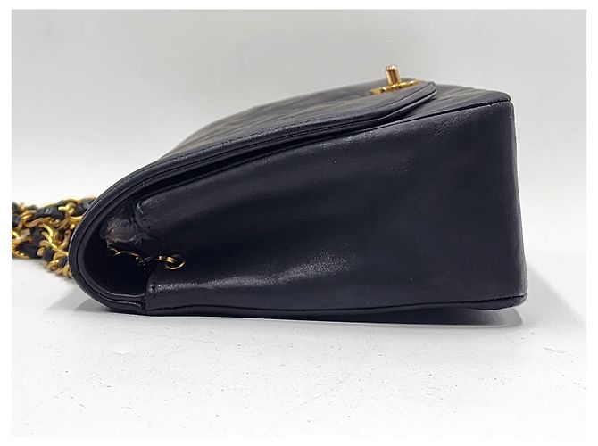 Chanel Vintage Diana Umhängetasche Schwarz - Ansicht 5