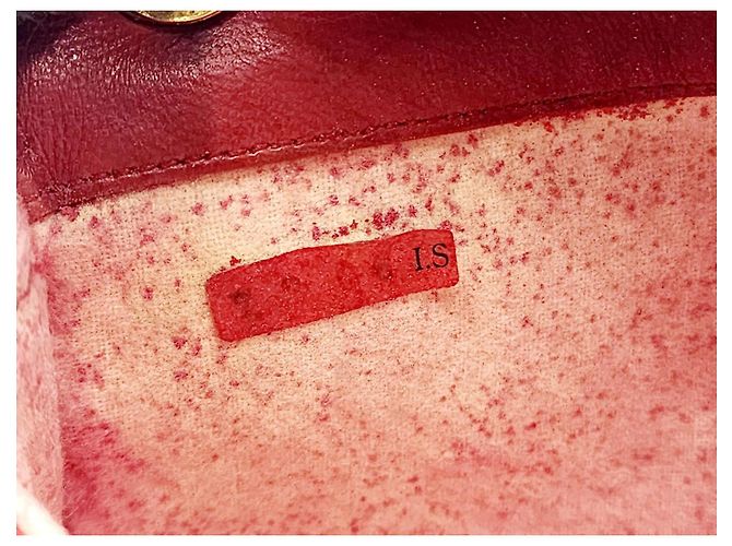Timeless Borsa a tracolla mini classica senza tempo di Chanel Rosso - vista 21