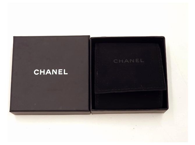 Orecchini a clip CC di Chanel 1993 Gold hardware - vista 5