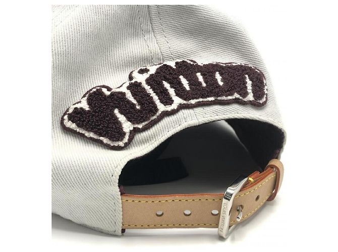 Cappellino da baseball Louis Vuitton Bianco - vista 6