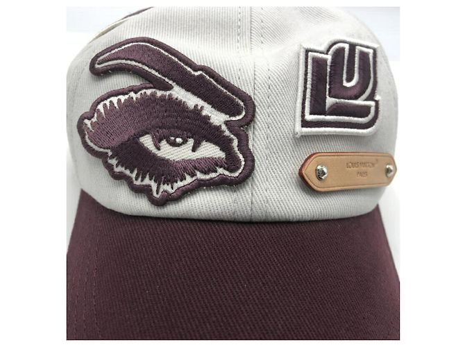 Cappellino da baseball Louis Vuitton Bianco - vista 7