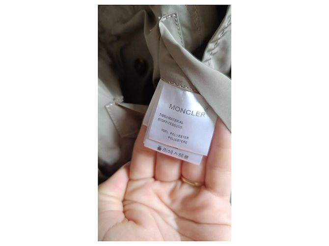 Parka Moncler Ermite Beige - vista 3