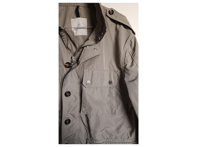 Parka Moncler Ermite Beige - vista 4
