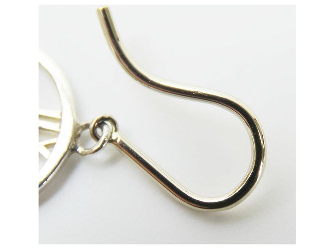 Tiffany & Co Orecchini a goccia medaglione Atlas Tiffany Argento - vista 4