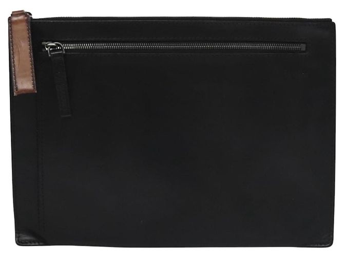 Borsa a mano Berluti in pelle nera Auth bs22062 Nero - vista 13