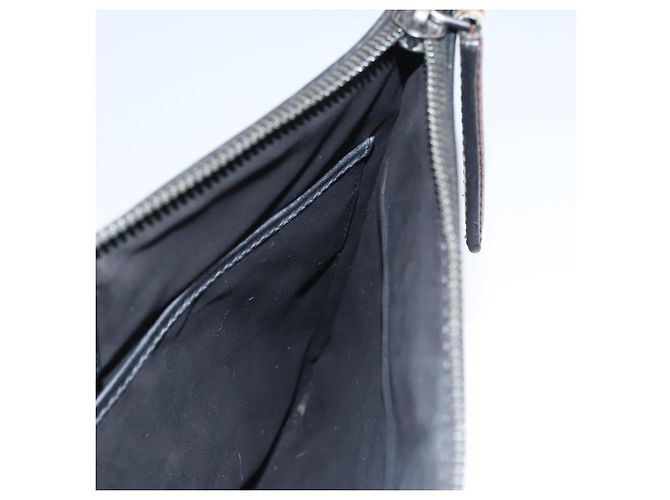 Borsa a mano Berluti in pelle nera Auth bs22062 Nero - vista 17