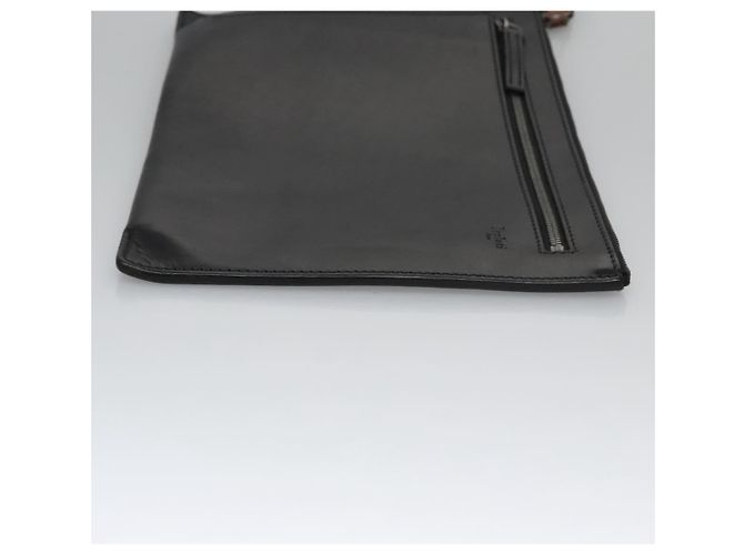 Borsa a mano Berluti in pelle nera Auth bs22062 Nero - vista 3
