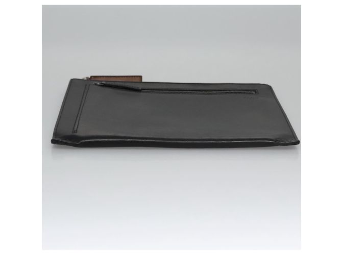 Borsa a mano Berluti in pelle nera Auth bs22062 Nero - vista 6