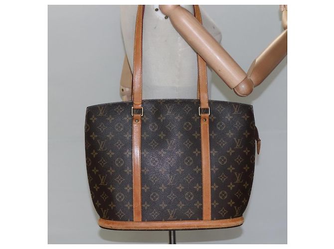 LOUIS VUITTON Borsa Tote Babylone Monogram M51102 LV Auth 114406 Monogramma - vista 22