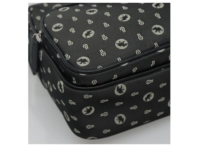 Autre Marque HUNTING WORLD Borsa a Spalla in Tela Grigia Auth am7610 Marrone - vista 15