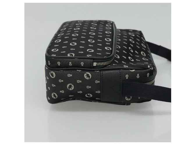Autre Marque HUNTING WORLD Borsa a Spalla in Tela Grigia Auth am7610 Marrone - vista 3