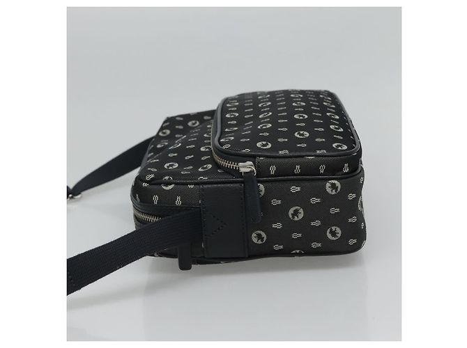 Autre Marque HUNTING WORLD Borsa a Spalla in Tela Grigia Auth am7610 Marrone - vista 4