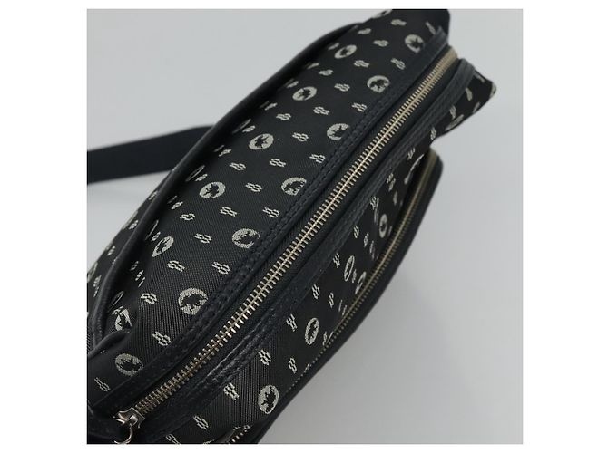 Autre Marque HUNTING WORLD Borsa a Spalla in Tela Grigia Auth am7610 Marrone - vista 6