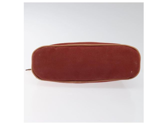 Hermès HERMES Bolide PM Pouch Canvas Red Auth am7641 - view 6