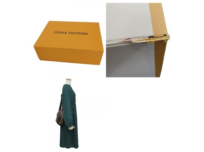 Borsa a Spalla Monogram Macassar Louis Vuitton Marrone Nero - vista 10